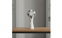 Soccer Ball Design Portable Handheld Fan High Speed Handheld Fan Powerful Breeze Output Usb-C Charging for Travel, Outdoor, Office