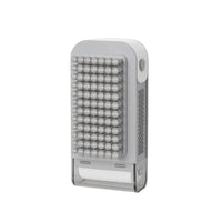 Ventilated Soap Box with Brush Modern Soap Dish with Brush Sturdy Sink Organizer Rinse-Friendly for Shower