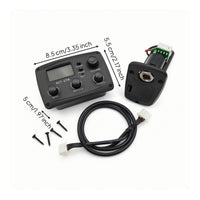 Acoustic Guitar Pickup Preamp Built-in Instrument Preamp Module Equalizer Tuner Compact Onboard Active Pickup for Luthier Hobbyists, Live Stage, Home Practice