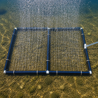 Aquarium Pond Nano Aeration Plate Stainless Steel Self-Sinking Oxygen Bar for Fish Tanks
