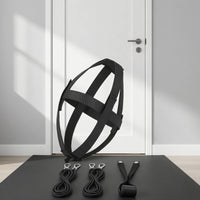 Football Rebounder Long-Lasting Football Coach with Elastic Cords Sturdy Reinforced for Quarterbacks, Passing Exercises