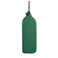 Double-Stitched Empty Training Sandbag Fillable Canvas Hanging Sandbag Reinforced Seams Cylindrical Training Bag Green