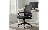 Mesh Office Chair with Armrests Ergonomic Computer Desk Chair Breathable Furniture for Adults, Students, Study
