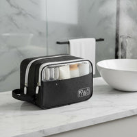 Waterproof Makeup Bag Lightweight Waterproof Travel Wash Pouch Simple to Clean Portable Toiletry Pouch for Business Trip, Washroom, Gym