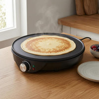 Electric Crepe Griddle 30 Cm Crepe Maker Pancake Maker 12 Inch Electric Griddle Flat