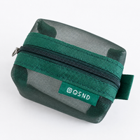 Mesh Storage Pouch, Digital Accessories Zip Pouch for Power Adapter & Cables, Fine Mesh Travel Cable Organiser
