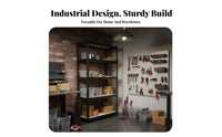Heavy Duty Storage Rack High Load Capacity Adjustable Utility Rack Versatile Freestanding Storage Shelves for Homeowners, Workshop, Pantry, Office