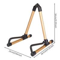 Triangular Guitar Stand Stable Guitar Stand with Padded Arms Space Saving for Artists, Home Rehearsal Stage