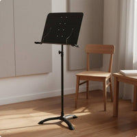 Adjustable Sheet Music Stand Foldable Folding Music Stand Stable Base Performing Gear for Rehearsal