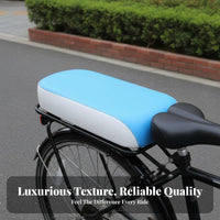 Comfortable Cycle Rear Seat with Backrest Universal Fit Child Bike Seat Long-Lasting for Children