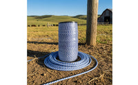 Electric Fence Rope with Stainless Steel Strands Braided Electric Fence Rope Weatherproof Conductive Insulated Conductive Cord for Paddock
