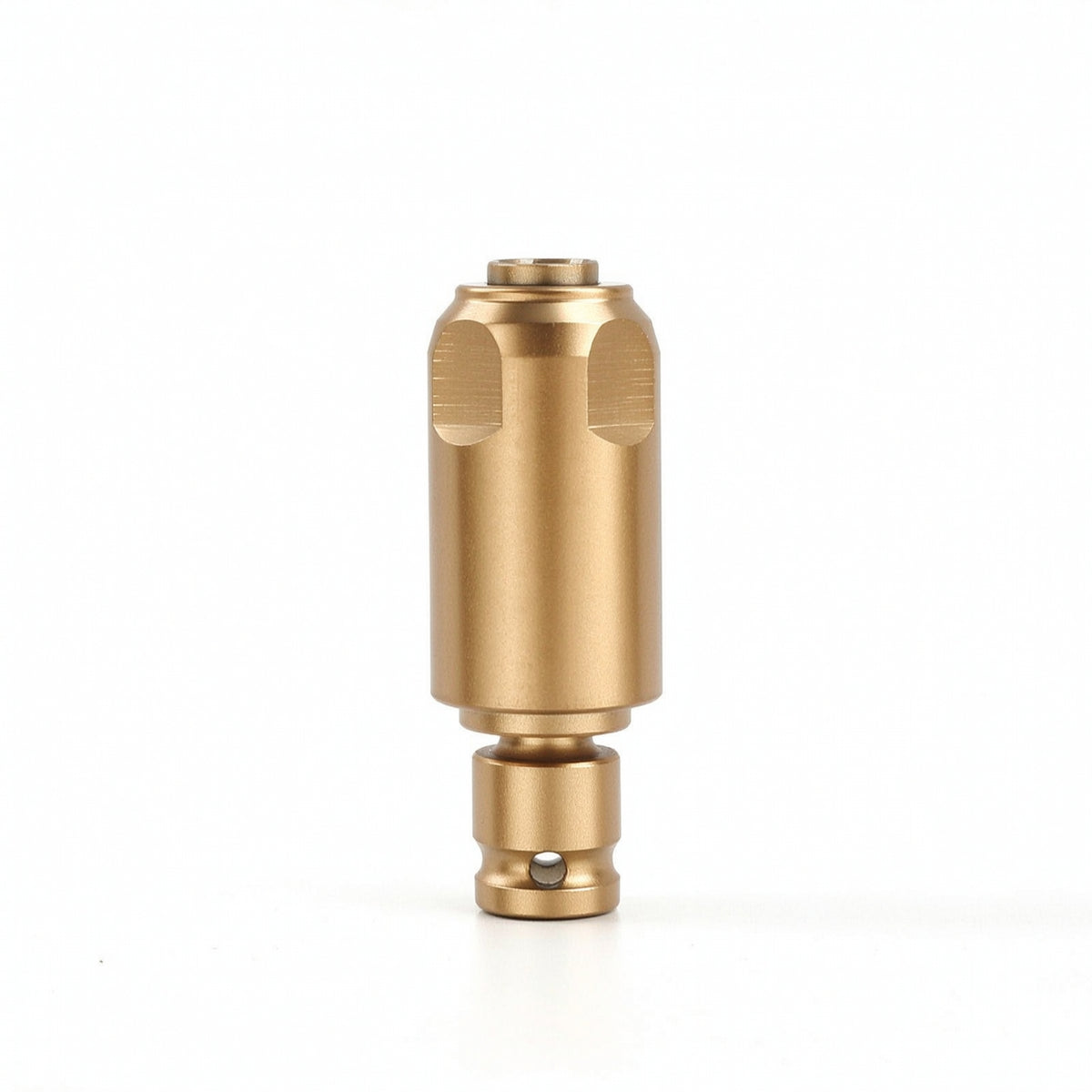 One-Piece Wrench to Drill Adapter Knurled Power Wrench Adapter with Hex Shoulder Metal Tool Multipurpose for Electricians