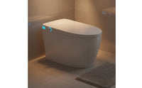 Instant Hot Water Smart Toilet Auto Flushing Automatic All-in-Single Toilet Heated Seat Bathroom Fixture Warm Air Dryer for Elderly, Children