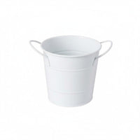 Iron Pencil Bucket Desktop Pencil Cup Multipurpose Metal Tin Pail for Students, Artists, School, Craft Room, Party