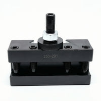 Lathes Tool Post with Adjustment High Accuracy Boring Turning and Facing Holder Precision Ground Hardware for Hobbyists, Metalworking, Machine Shops