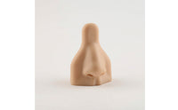 Realistic Silicone Nose with Flat Base Reusable Nose Model with Stand Skin-Like Piercing Practice Model Washable for Beginners