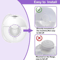 Wearable Breast Pump Replacement Parts Kit for Momcozy M5 (Set of 2)