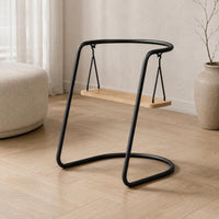 Swing Chair Frame Rectangular Board Hammock Swing Chair Stand Easy Install Indoor Furniture