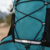 Lightweight Slim Hydration Backpack Elastic Lacing Hiking Hydration Backpack Mesh Pockets Outdoor Gear Adjustable Straps for Climbing, Cycling