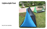 Pole-Less Mesh Tent Portable Camping Shelter Lightweight Screen for Backpackers, Tripers, Backpacking, Hiking, Trip