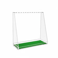 Acrylic Golf Club Rack Easy to Clean Transparent Club Holder Thick Board Golf Storage Stand for Indoor