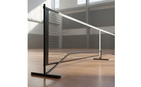 Portable Pickleball Reliable Support Net Frame Regulation Pickleball Net Lockable Wheels Sports Gear for Outdoor, Indoor