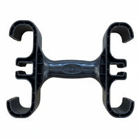 Low Row Training Handle Ergonomic Back Exercise Non-Slip Design Multi-Hook Resistance Band Handle for Personal Trainers, Bodybuilders