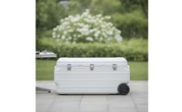 Insulated Container Leak-Resistant Insulated Container with Side Water Outlet Ice Chest for Vendors, Outdoor Events, Fishing