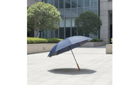 Large Umbrella with Wood Handle Water-Repellent 10 Rib Umbrella Heavy Duty Reinforced for Golf