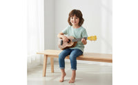 Basswood Pineapple Ukulele Nylon Strings 21 Inch Ukulele Portable Musical Instrument Lightweight for Children, Outdoor