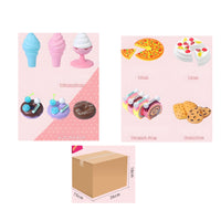 44 Pieces Afternoon Tea Toy Set Great Gift Pretend Dessert Tea Set