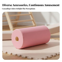 Climbing Wall Panel DIY Accessory Trampoline Ladder Improves Motor Skills Playset Pegboard for Young Children, Parents, Playroom, Backyard, Bedroom
