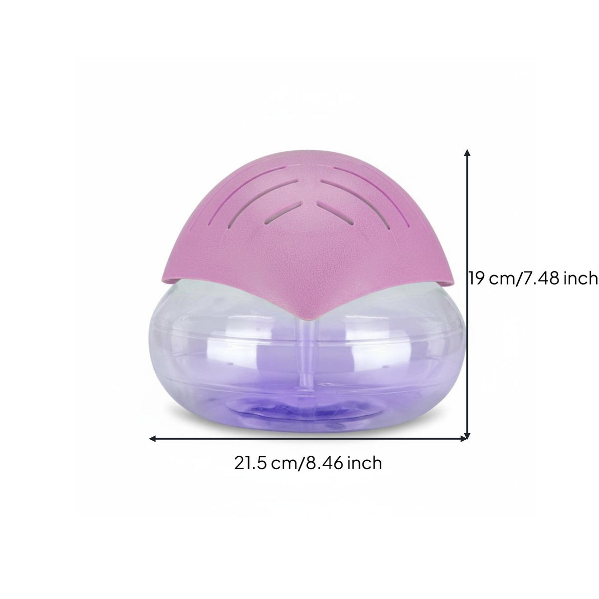 Negative Ion Water Air Revitalizer Mist-Mistless LED Light Air Purifier Odor Eliminator for Pet Owners, Office, Bedroom