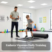 Multi-Use Agility Ladder Non-Slip Agility Ladder Mat Portable Footwork Training Mat Long-Lasting for Children, Athletes, Indoor, Home Gym