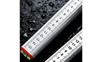 2 Pieces Aluminum-Alloy Height Gauge Ruler with Spirit Level High Precision Tile Height Marking Ruler Accurate Leveling Tool Easy-to-Read for Flooring Installers, Diyers, Home Renovation