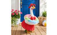 Porch Goose Clothes Weather-Friendly Goose Costume with Inflatable