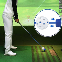 Promotes Lag Audible Golf Swing Aid Simulates Contact Feel Golf Tempo Training Stick Ultralight Fiberglass Shaft Swing Speed Practice Stick for Beginners