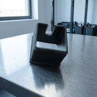 Ribbed Square Tube Reducer Sleeve Stepped Design Plastic Reducer Sleeve Hollow Square Tube Insert