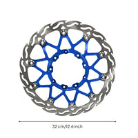 Motorcycle Brake Rotor Aluminum Front Brake Rotor Wider Hardware for Motorcyclists