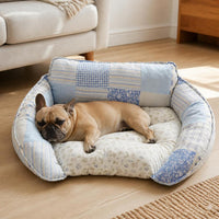 Pet Bed for Small Dogs and Cats, All-Season Washable, Scratch-Resistant, Soft and Comfortable