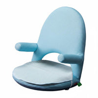 Foldable Design Single-Person Adjustable Lounger spine Support Adjustable spinerest Lounger Space-Saving Floor Chair Multifunctional for Students, Young Adults, gaming enthusiasts, Bay alcove, Dorm Room, Bedroom, Home detachice