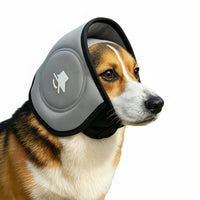 Soft Material Dog Anxiety Ear Cover Noise Cancelling Dog Head Wrap Pet Care Product for Grooming, Bathing