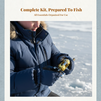 Mini Ice Fishing Rod, Portable Pen Fishing Pole, Outdoor Fun