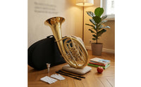 Euphonium with Case Beginner Euphonium Professional Wind Instrument for Beginners, Students, Practice