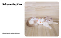 C Single Substitute Cat Spay Recovery Suit Breathable Material Feline Recovery Garment Soft Material for Kittens, Home, Indoor, Weaning