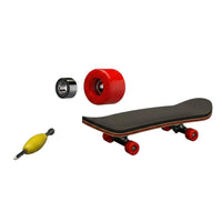 5-Layer Maple Deck Finger Skateboard Stress Relief Fingertip Skateboard High Speed Bearings Pro Fingerboard Nickel Alloy Trucks for Office