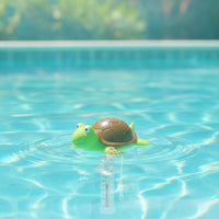 Turtle Thermometer Accurate Buoyant Thermometer with Cord for Pool Owners, Kids
