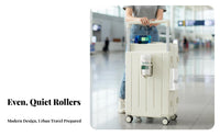 Built-in Combination Lock Multifunctional Luggage Wide Stable Handle Hardside Carry-on Lightweight Suitcase Organized Interior for Travelers, Vacatia Built-in Combination Lockrs, Business Professionals, Boarding Flights, Vacations, Airports