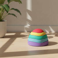 Balance Stepping Stones Stackable Sensory Stepping Stones Balance Stone Lightweight Neutral for Children, Playroom, Daycare