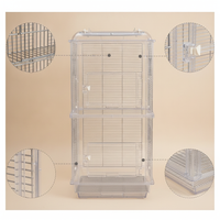 Large Space Parrot Bird Cage for Peony and Budgerigar, Myna Bird Cage Wholesale